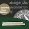 10 Pack: Faber-Castell® PITT® White Calligraphy Artist Pen
